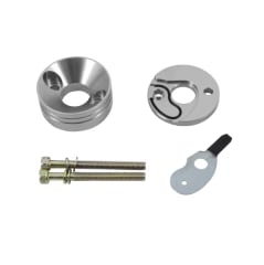 Adaptador De Filtro De Aire 44 Mm Para Scooter Deportivo Plateado
