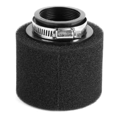Filtro Aire DI-42mm Esponja Recto Negro