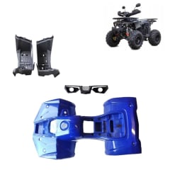 Carcasa Plastica ATV 125 - 150cc Azul