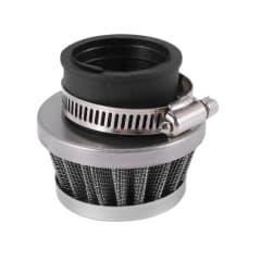Filtro Aire DI-35mm Alto Aluminio Plateado