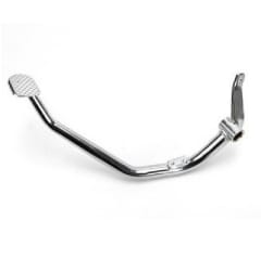 Pedal Freno Moto GN Pata Pie Plateada