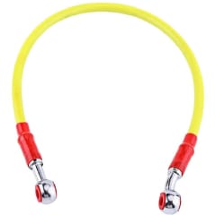Tubo Manguera Freno Flexible Hidraulico Moto 1mt Amarillo