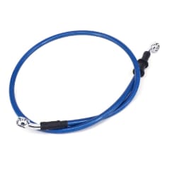 Tubo Manguera de Freno Flexible Hidraulico Moto 1mt Azul
