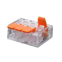 Conector de Cable 3 Pines PCT 414 Transparente