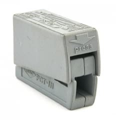 Conector de Cable 1 Pin PCT 111 Gris