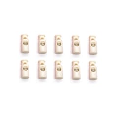 Tanka Plástica Cordón Beige 10unid.