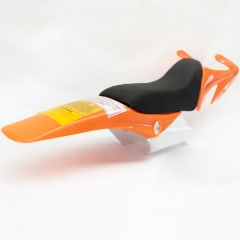 Carcasa Plastica Mini Moto Cross 49cc c/Asiento Color Naranjo