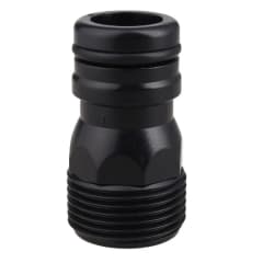 Conector Rápido 22mm a HE 3/4'' Recto 1 Oring