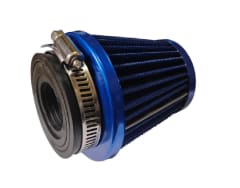 Filtro Aire DI-28-48mm Aluminio Azul Adaptable