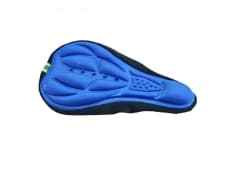 Funda Cojín De Silicona Para Asiento De Bicicleta YT 10  Azul