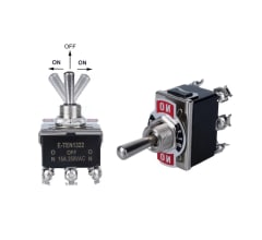 Interruptor Palanca On-Off-On 6P 15A 250V E-TEN1322