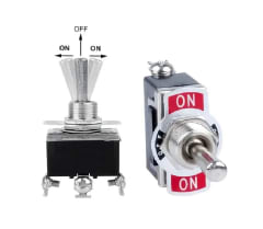 Interruptor Palanca On-Off-On 3P 10A 250V