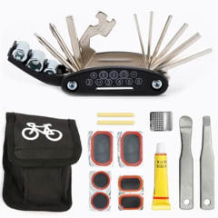 Kit Herramientas Y Reparacion Neumáticos Portátil Bicicletas