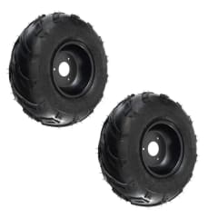 Par Neumáticos 07D 16x8-7 28F 4Ply Tubeless con Llanta