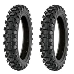 Par Neumáticos 10d 2.50-10 Moto