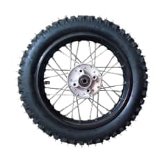 Neumático 12D 80/100-12 6P.R. 55L (3.00-12) c/llanta completo