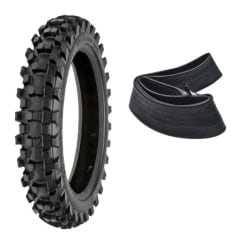 Neumático 10d 2.50-10 Con Cámara Moto
