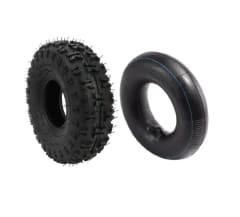 Neumático 04D 4.10-4 4PLY con Cámara V-curva Moto ATV Scooter