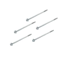 Pernos Brida Hexagonal M5 X 107mm Paso 0.8 Inox. X 5 Unid.