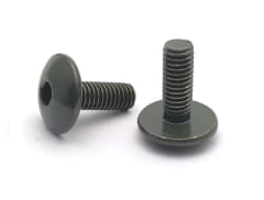 100 Pernos Parker M6x16mm Cabeza Redonda Plana Grande