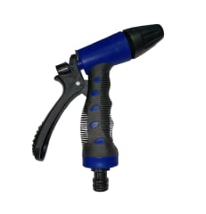 Pistola Riego Rociador de Agua Negra con Azul