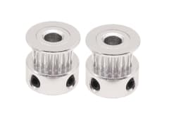 2 Poleas Distribución Dentada GT2 20 Dientes 5mm