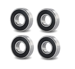 Rodamiento 40x68x15mm 6008 2RS x 4 Uni.