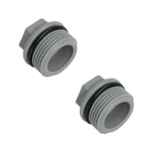 Tapón Tornillo Ppr Roscado Macho He 3/4» (25mm) X 2 Unid.