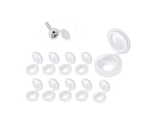 Tapa de Plástico para Tornillos Clavos Blanco x 10 Unid.