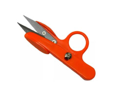 Tijera Corta Hilos con Mango Auxiliar Naranjo