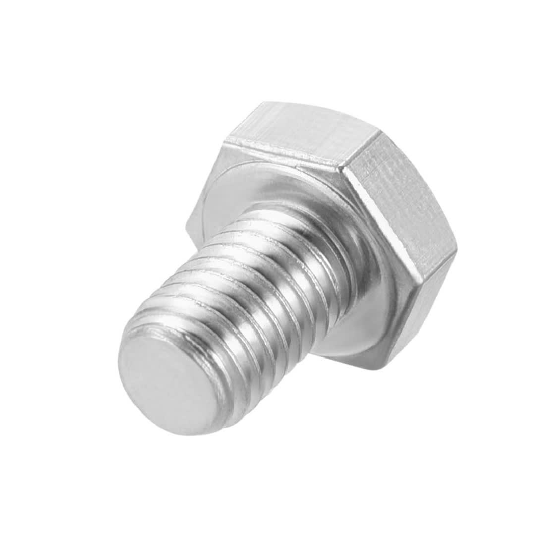 10 Pernos Hexagonal M8X16mm Acero Inoxidable2