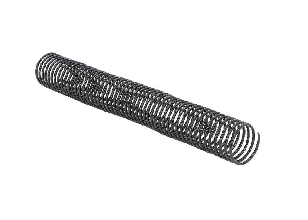 100 Anillas Espirales 12mm Negro Para Encuadernado3