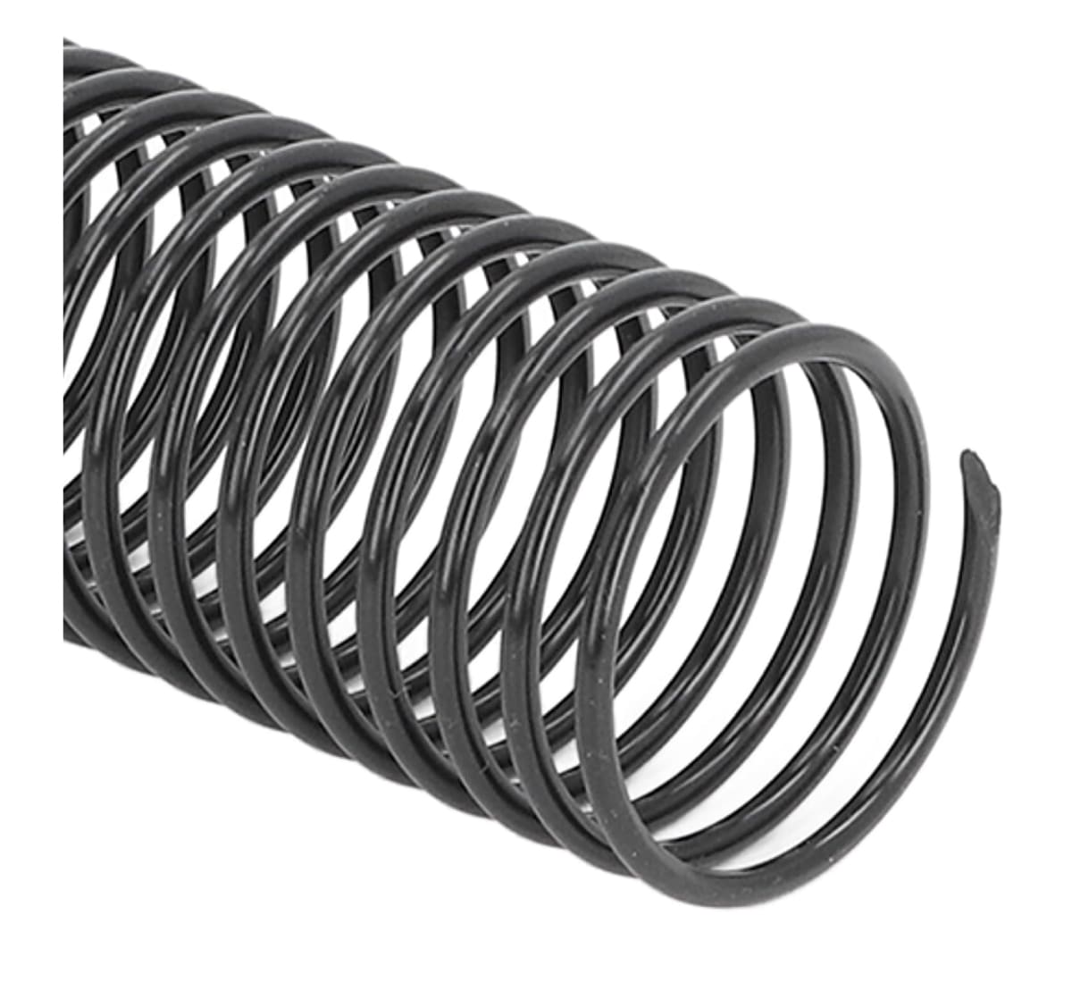 100 Anillas Espirales 12mm Negro Para Encuadernado4