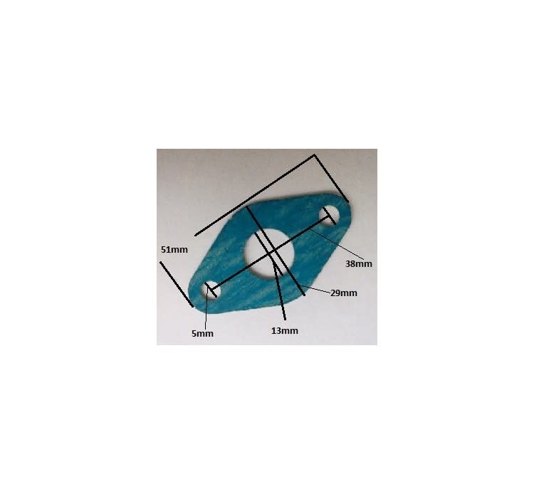 Empaquetadura Insulador-carburador Motor 49cc 2T1