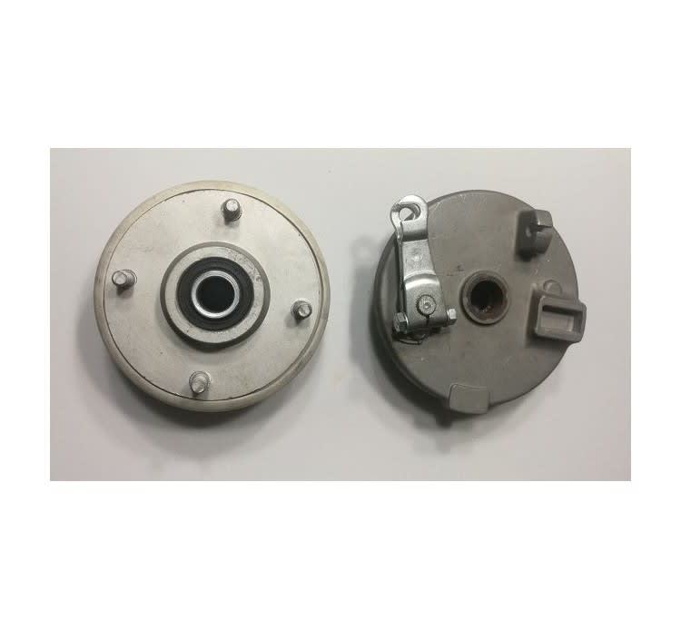 Maza 4P88mm eje-12mm Tambor Frenos Izquierdo B3