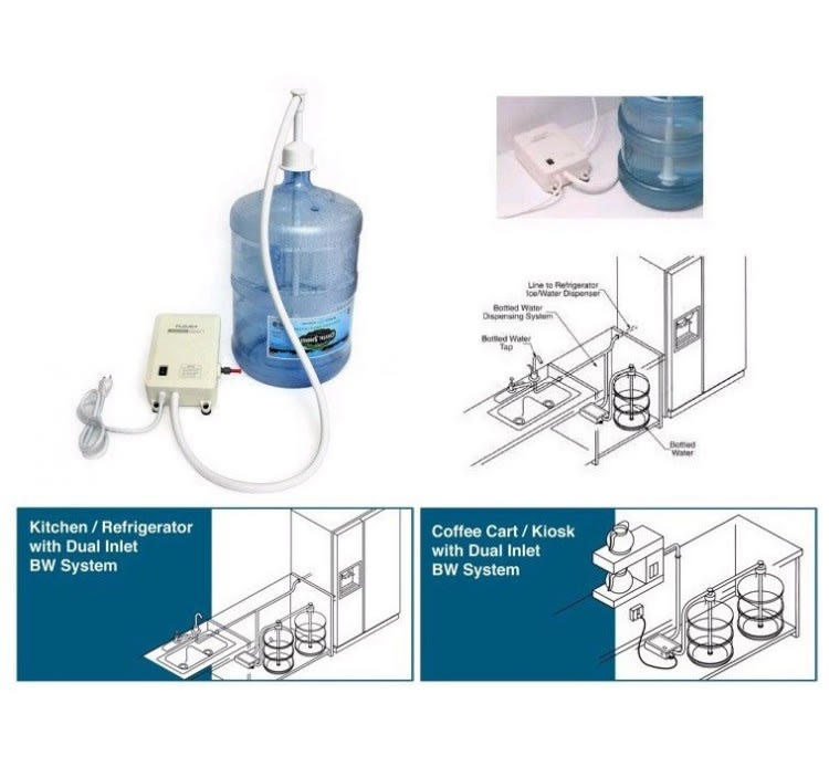 Bomba BWD-1200 12vdc dispensador bidones agua1