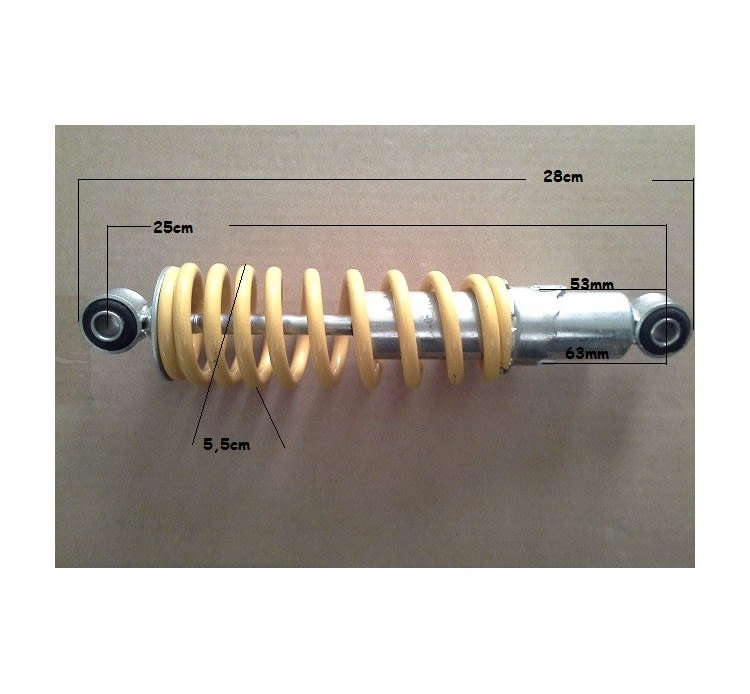 Amortiguador AP-N LT 28,0cm 5,5x25,0cm R5 053-063mm1