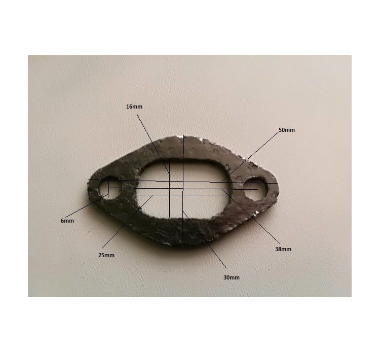 Empaquetadura Tubo escape P38mm2