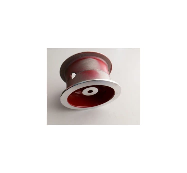 Llanta 04D 3P delantera roja ext.DFR 13 Moto ATV3