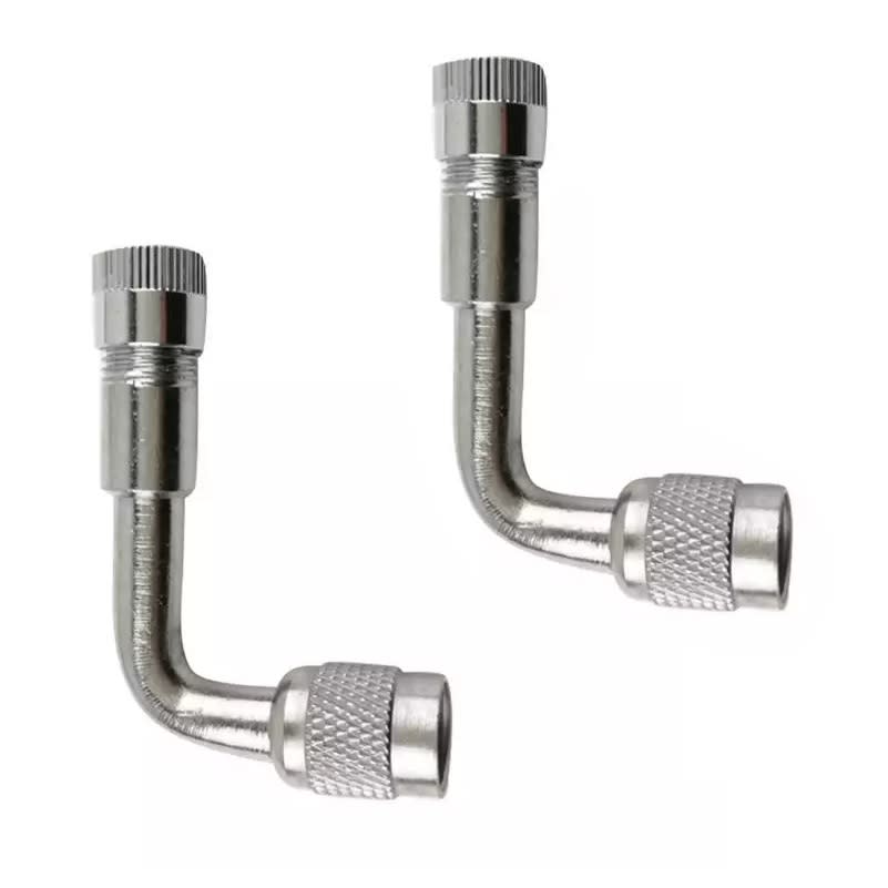 2 Extensores de Vástago de Válvula Aire 90° 0