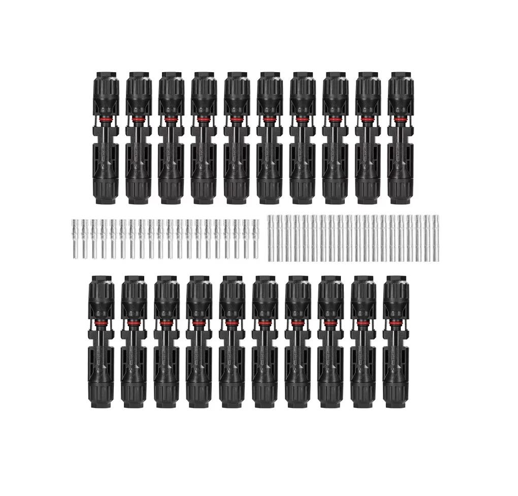 20 Conector Mc4 Simple 0
