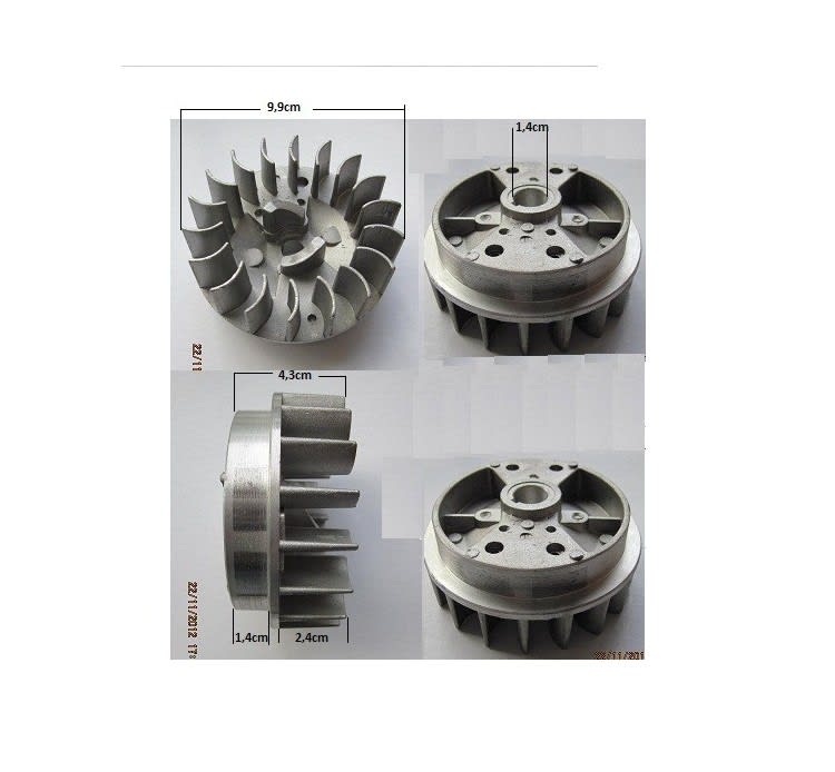 Volante magneto Motor 49cc 2T Arranque Normal1
