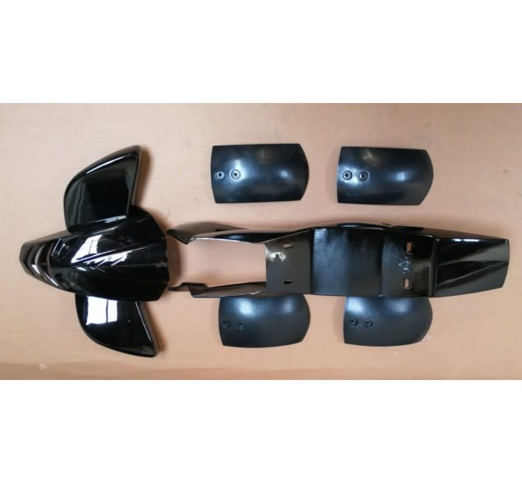 Carcasa Plastica Mini-ATV-49cc-04 Negro Cuadrimoto3