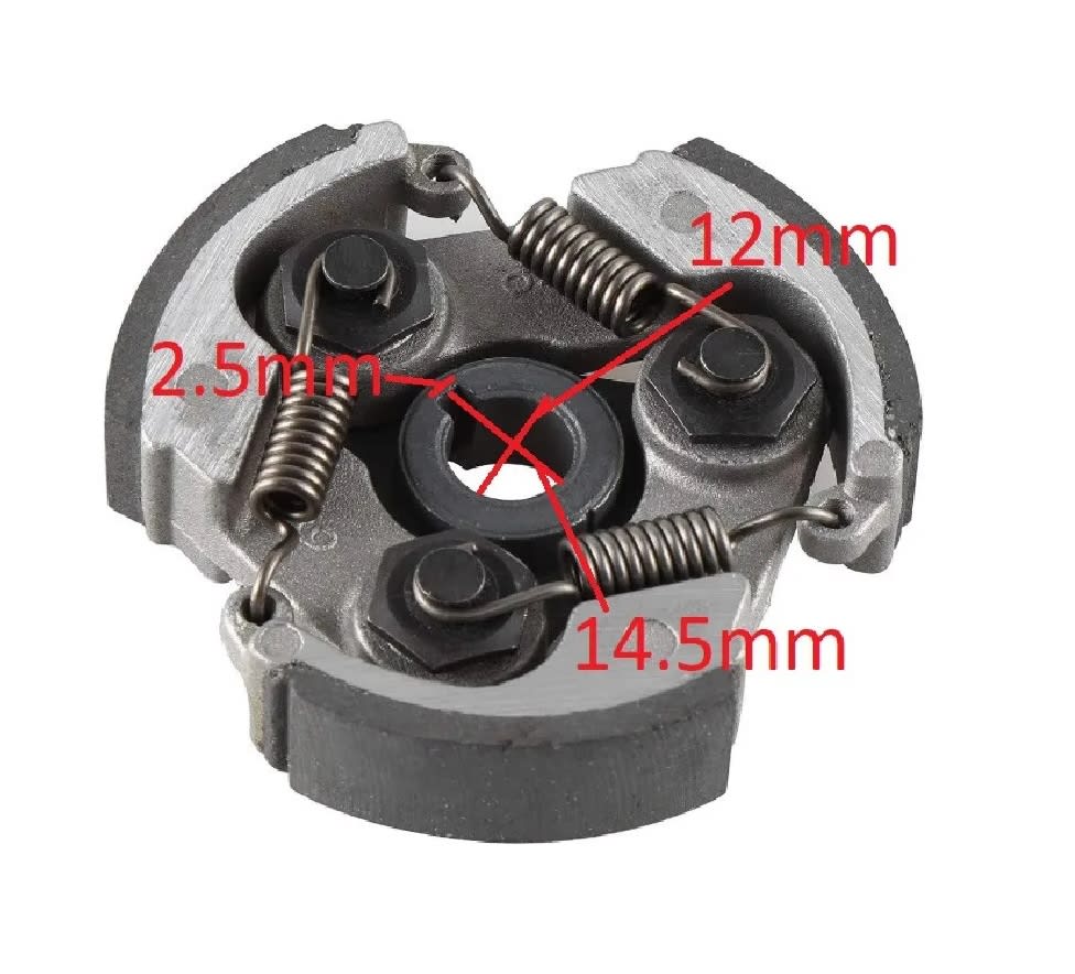 3 Embragues Centrífugos G Motor 49cc 2t5