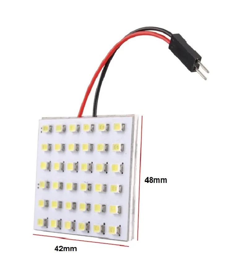 4 Placas 36 Led Dc-12v Alto Brillo Blanca Placa Blanca2
