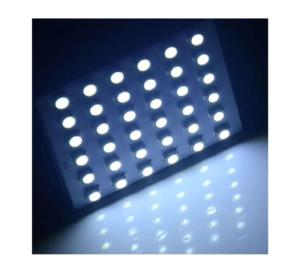 4 Placas 36 Led Dc-12v Alto Brillo Blanca Placa Blanca3