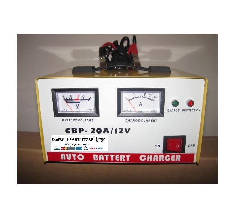 Cargador Baterias 12v 20A CBP1