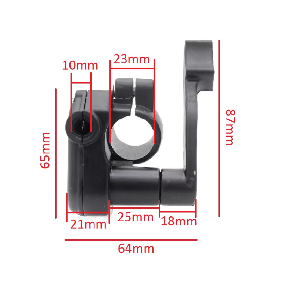 Acelerador Dedo ATV Metal 90mm9