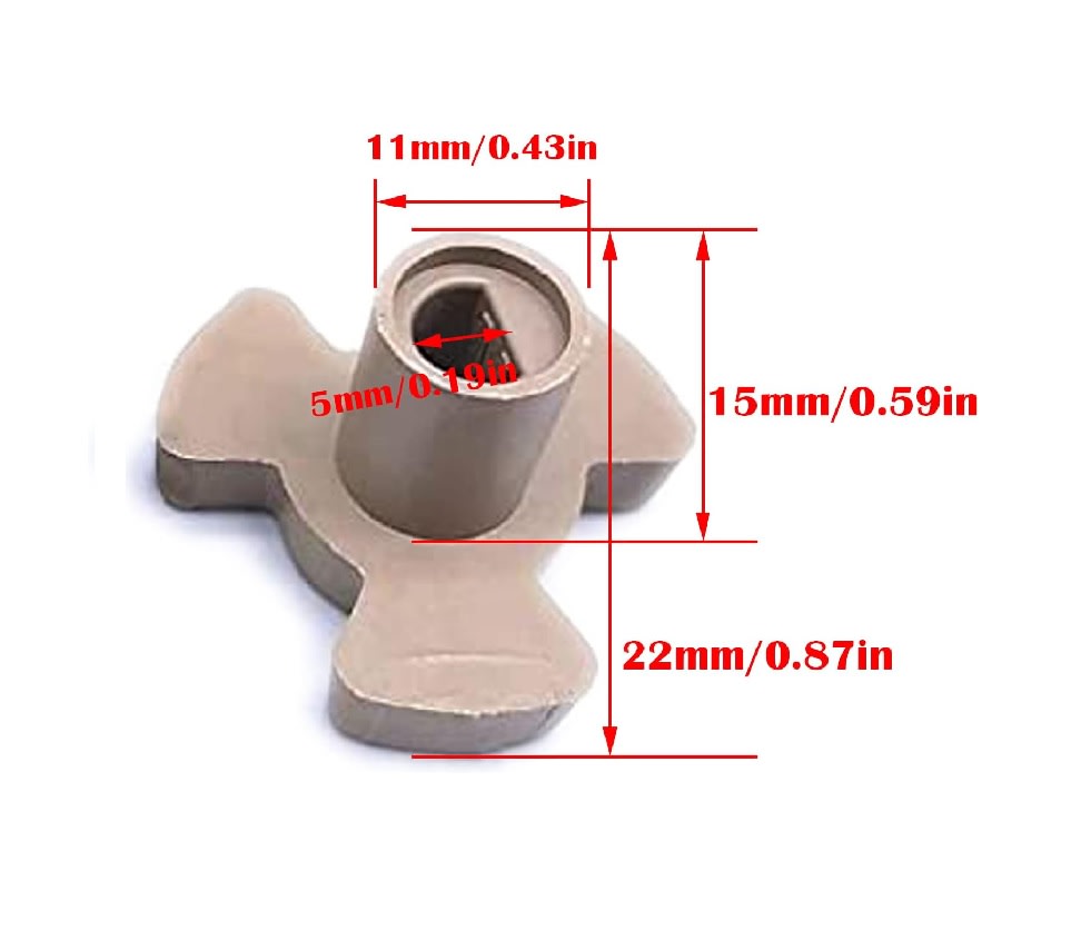 Acoplador Giratorio para Microondas Beige4