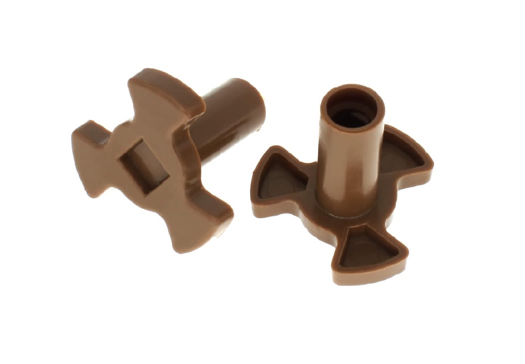 Acoplador Giratorio para Microondas Marrón3